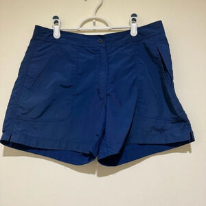 Women’s Vintage Guy Harvey Navy  Colour Lightweight Summer Mini Shorts Size 6